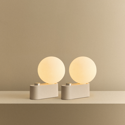 Alumina Multi-Use Lamp in Blossom - Set of 2.