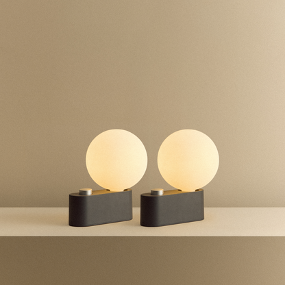 Alumina Multi-Use Lamp in Charcoal - Set of 2.