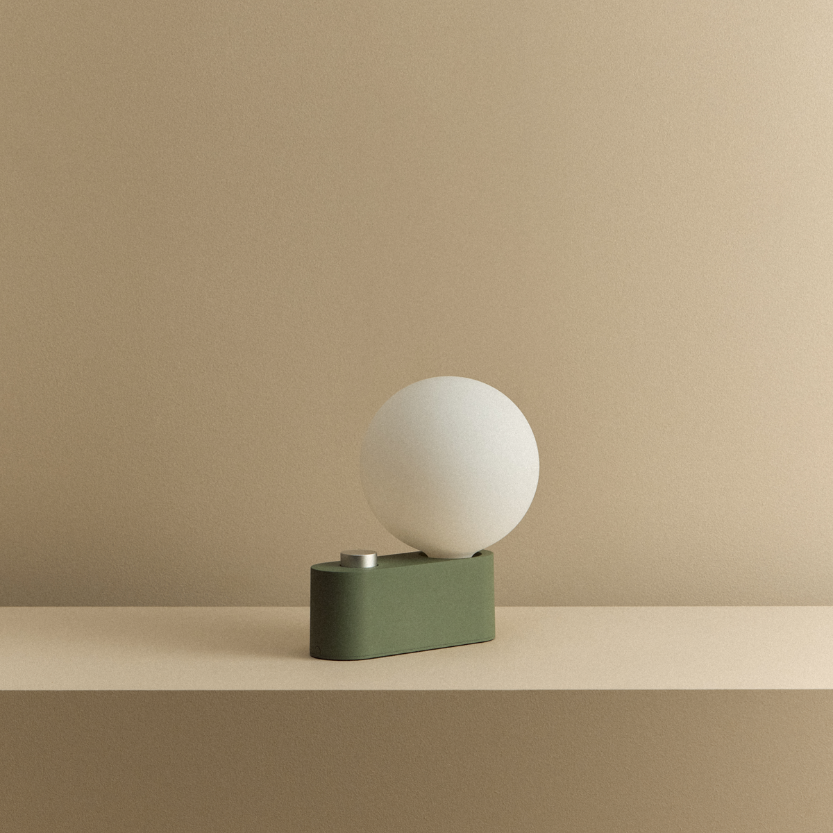 Alumina Multi-Use Lamp in Sage.