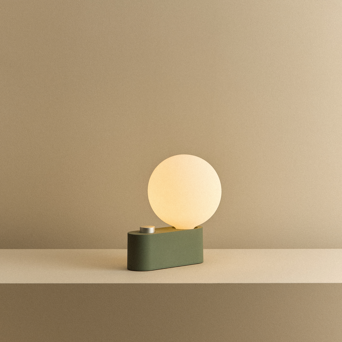 Alumina Multi-Use Lamp in Sage.