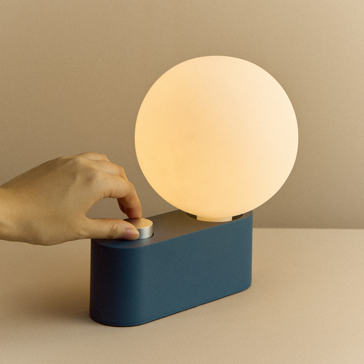 Alumina Multi-Use Lamp in Sapphire - Set of 2.