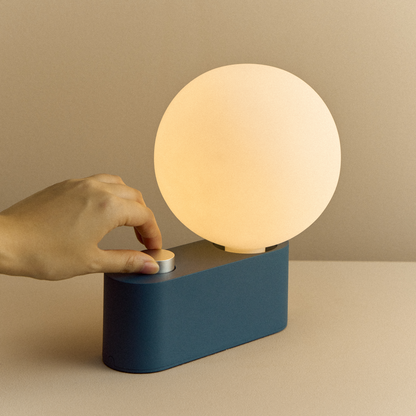 Alumina Multi-Use Lamp in Sapphire - Set of 2.