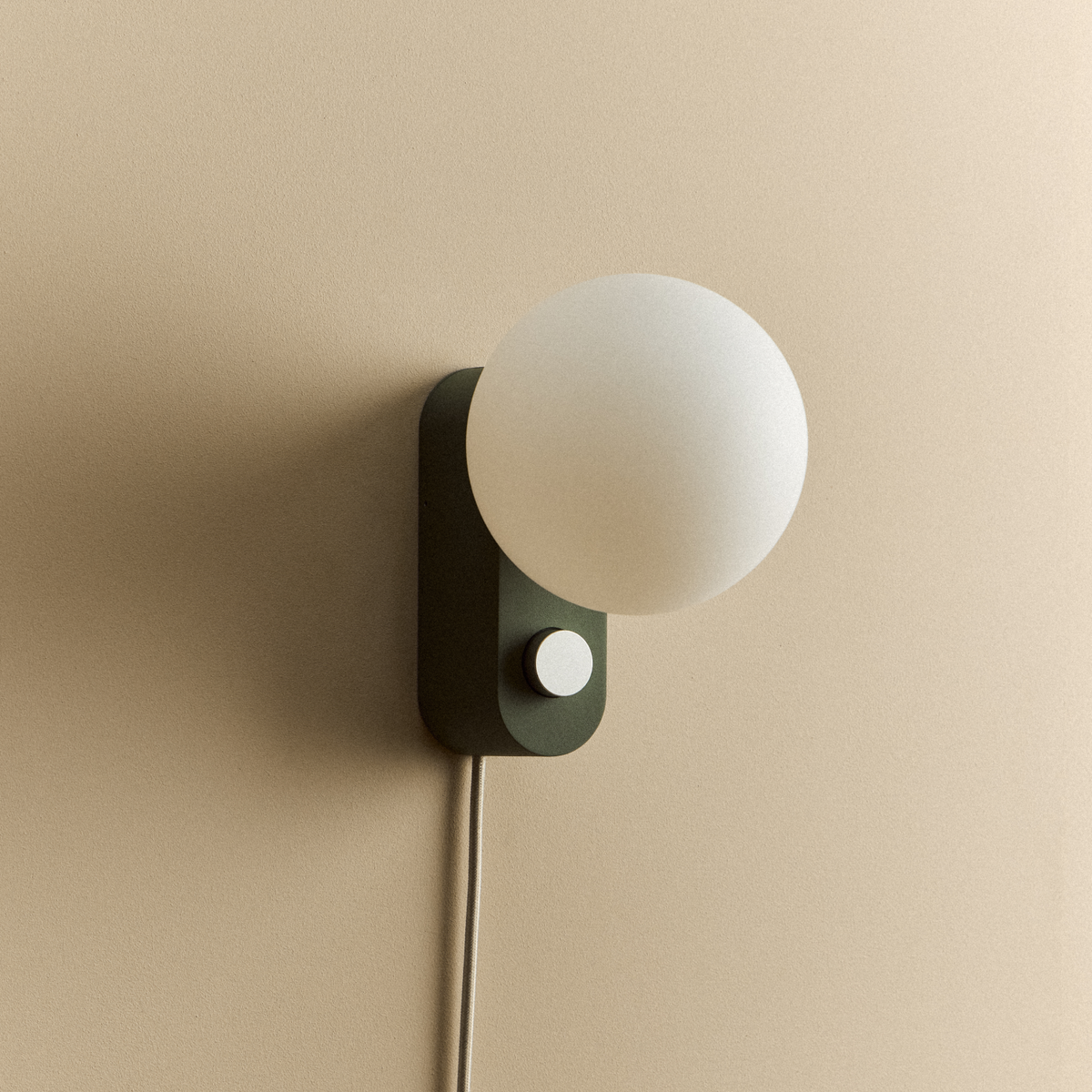 Alumina Multi-Use Lamp in Sage.