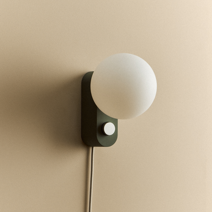 Alumina Multi-Use Lamp in Sage.