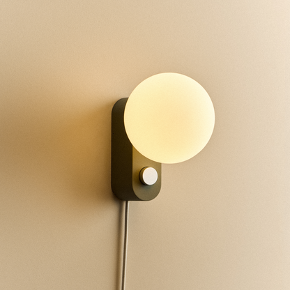 Alumina Multi-Use Lamp in Sage.