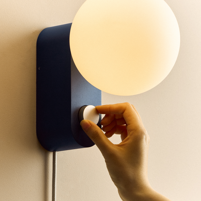 Alumina Multi-Use Lamp in Sapphire.
