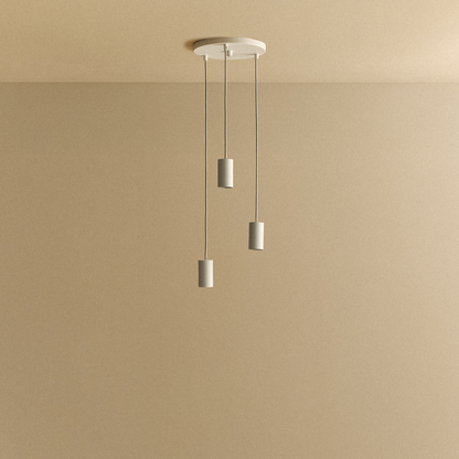 Alumina Triple Pendant