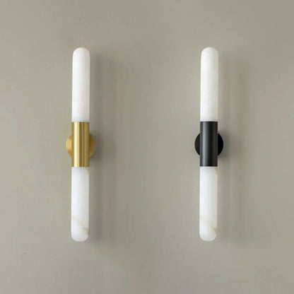 Aurevon Alabaster Linear Wall Sconce
