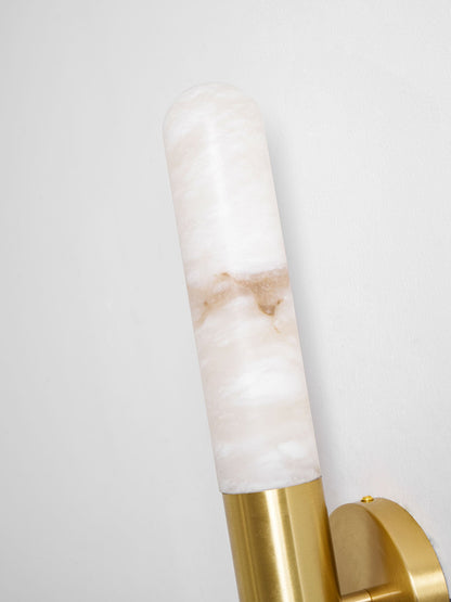 Aurevon Alabaster Linear Wall Sconce