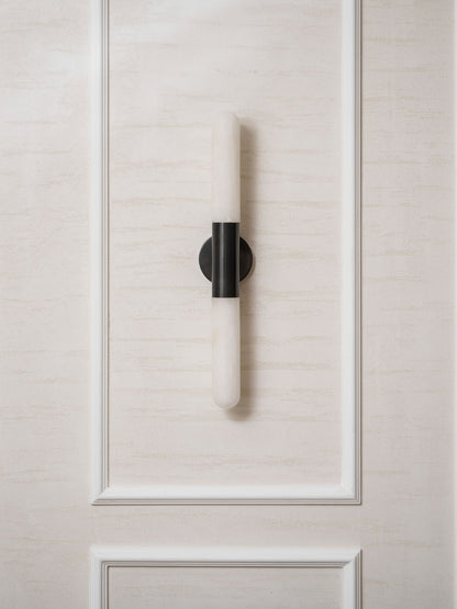 Aurevon Alabaster Linear Wall Sconce