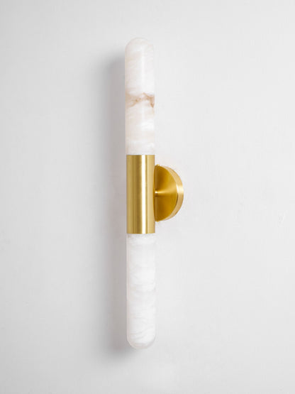 Aurevon Alabaster Linear Wall Sconce