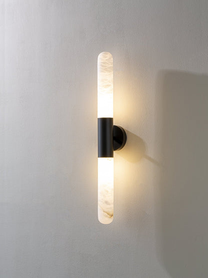 Aurevon Alabaster Linear Wall Sconce