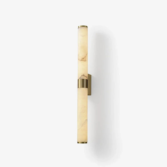 Cylindrical Alabaster Line Wall Light
