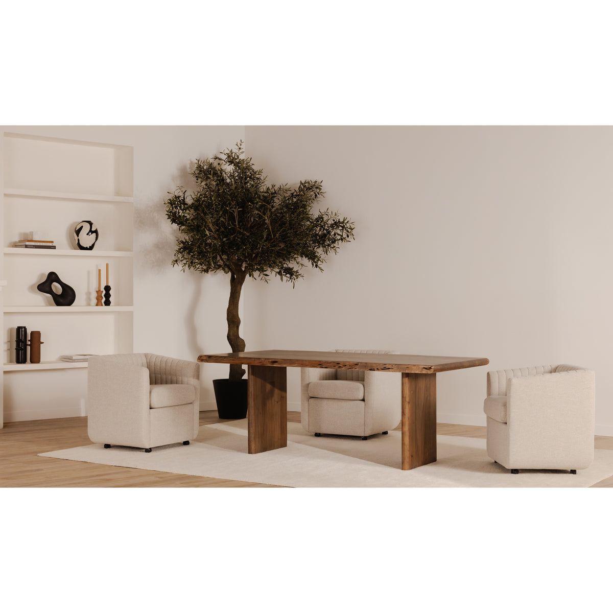 Lila Small Dining Table Brown image 12