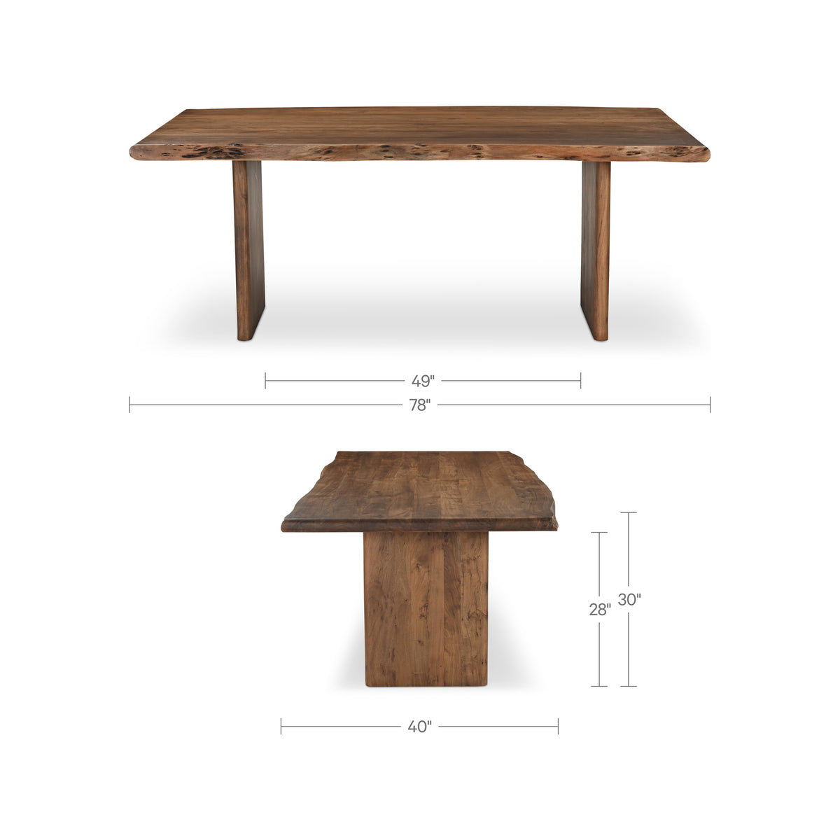 Lila Small Dining Table Brown image 13