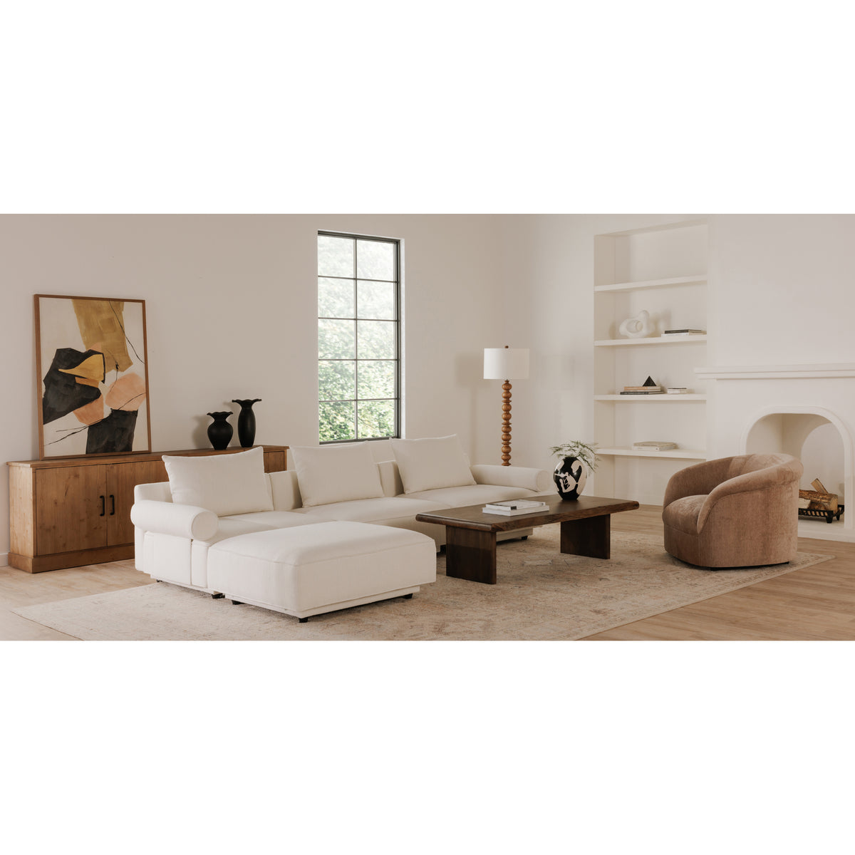 Lila Coffee Table Brown image 12