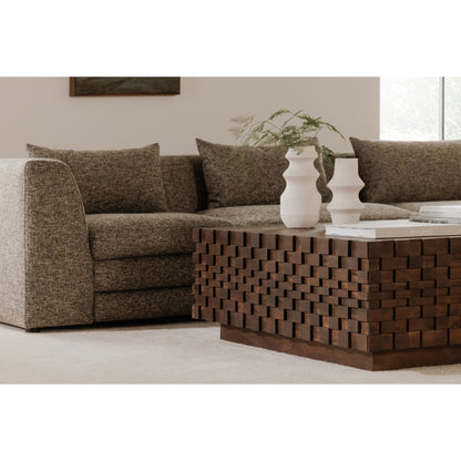 Easton Storage Coffee Table Brown lifestyle image
