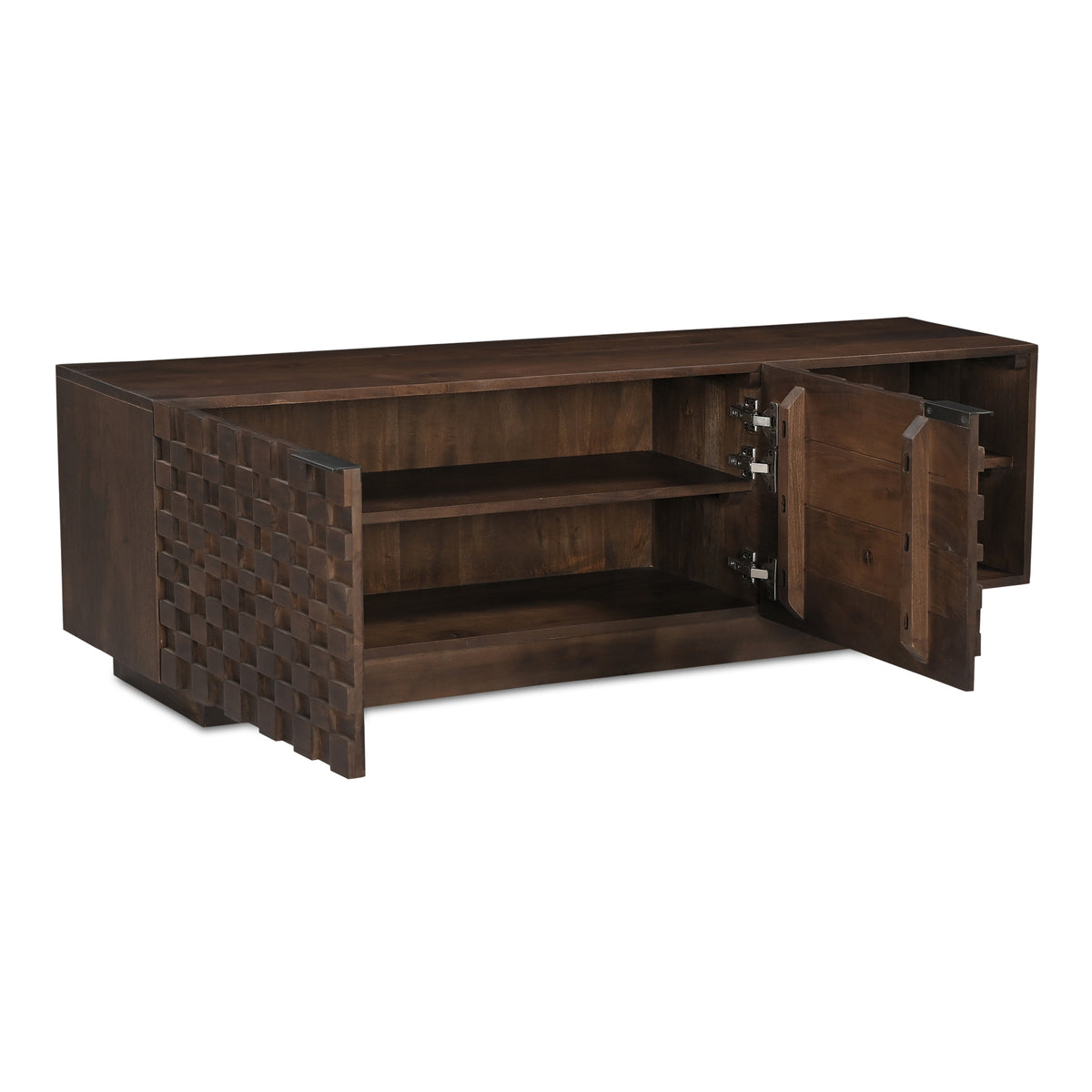 Easton Media Cabinet Brown image 4