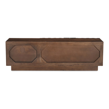 Easton Media Cabinet Brown image 7