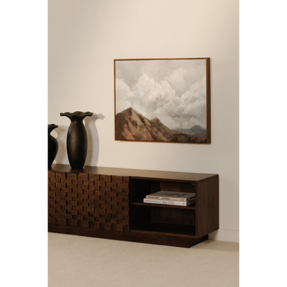 Easton Media Cabinet Brown image 13