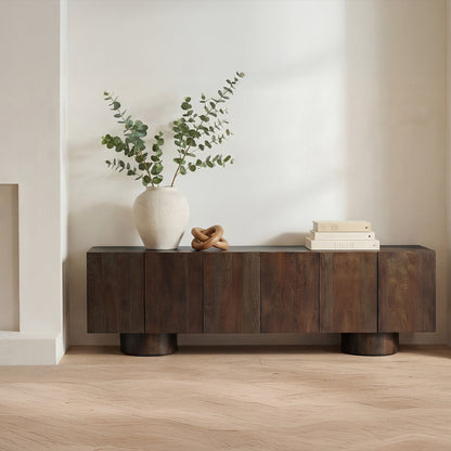 Hadley Media Unit Warm Brown lifestyle image