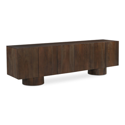 Hadley Media Unit Warm Brown view 4