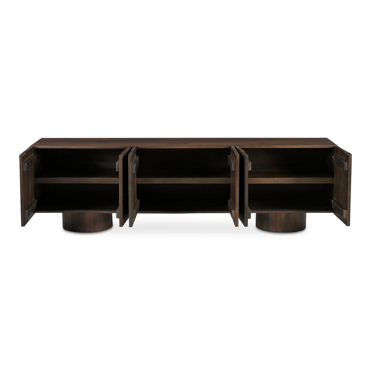 Hadley Media Unit Warm Brown view 3