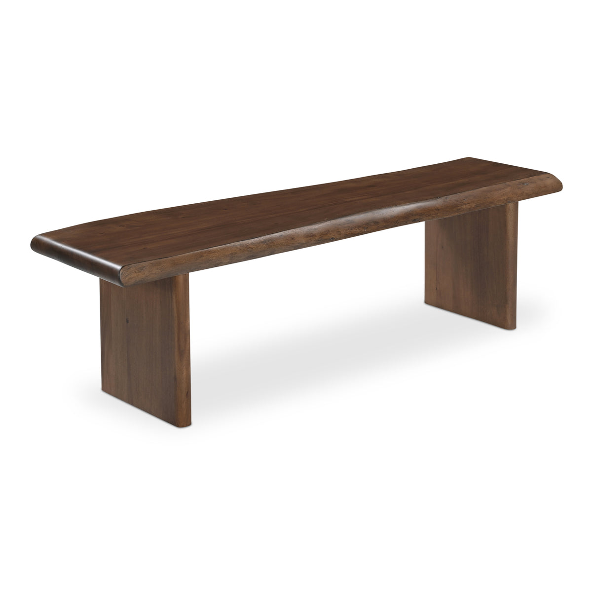 Lila Dining Bench Small Brown view 3