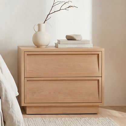 Hudson Nightstand Natural - lifestyle view 1