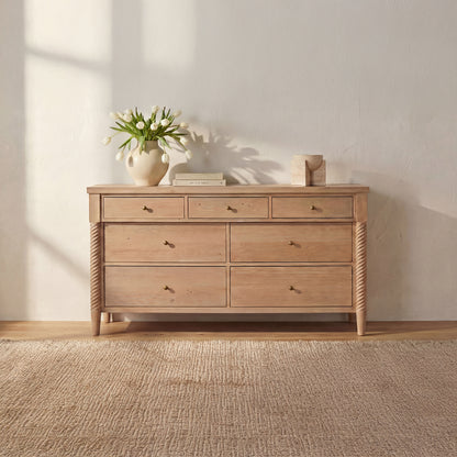 Joni 7 Drawer Dresser Natural additional view