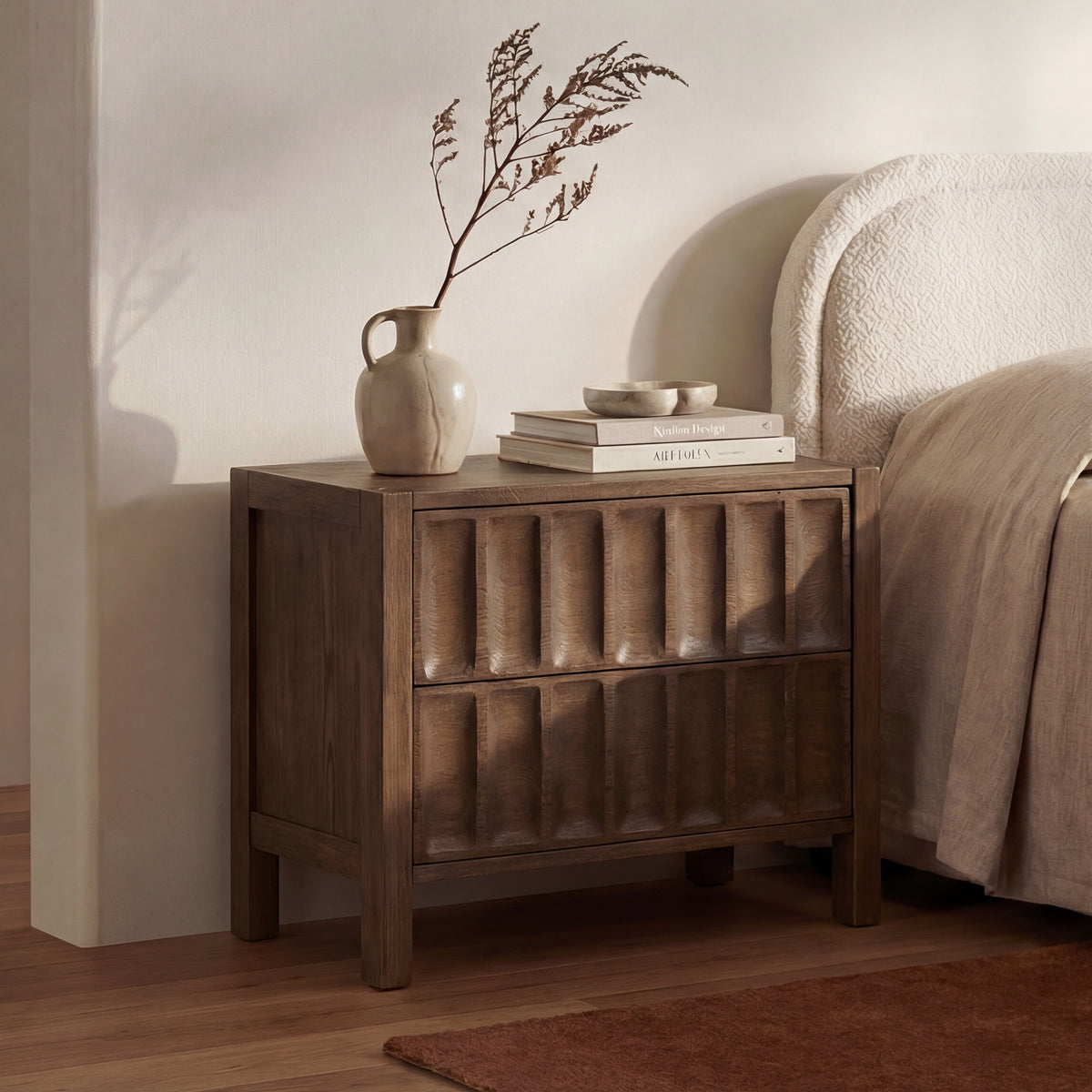 Roland Nightstand Brown lifestyle