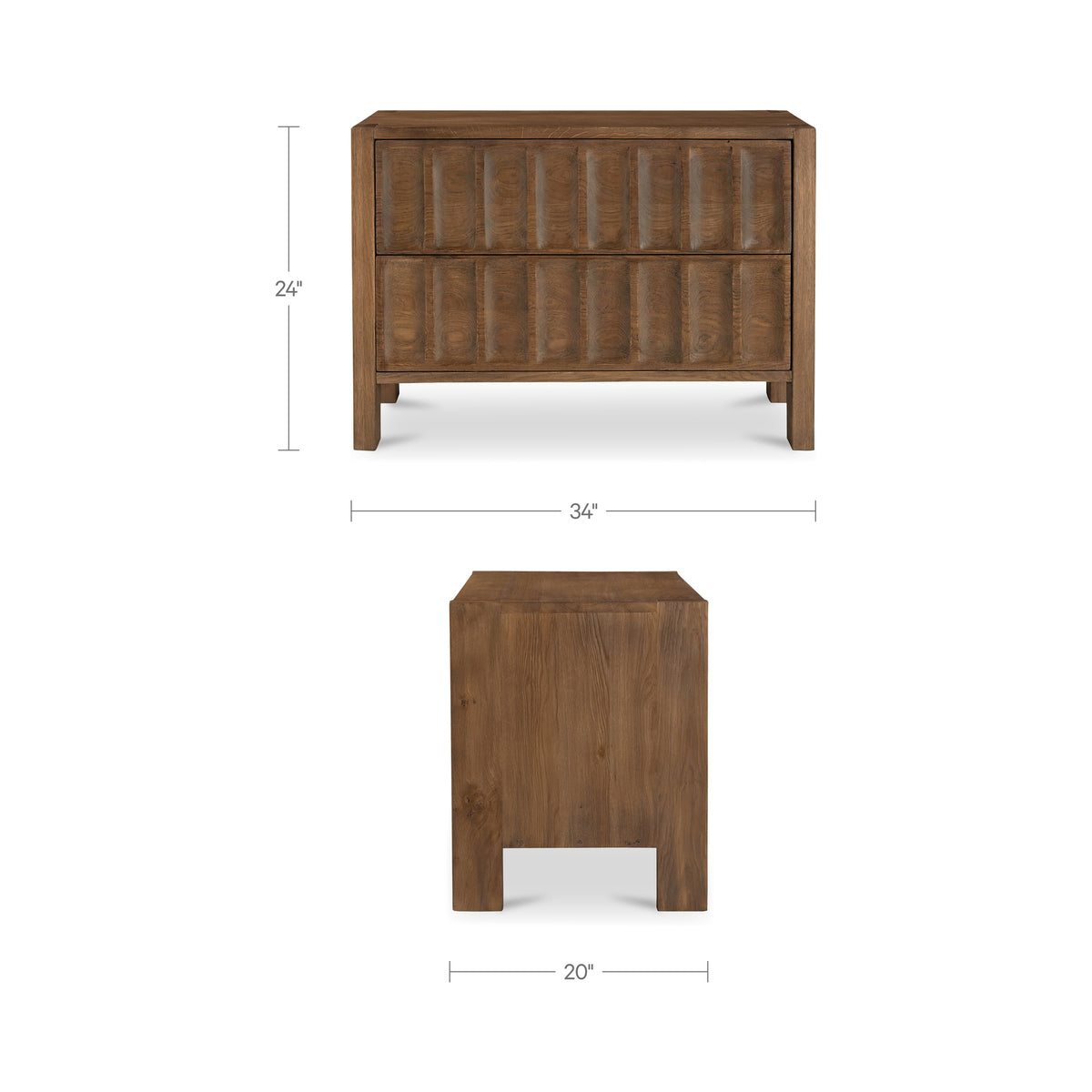Roland Nightstand Brown product image 9