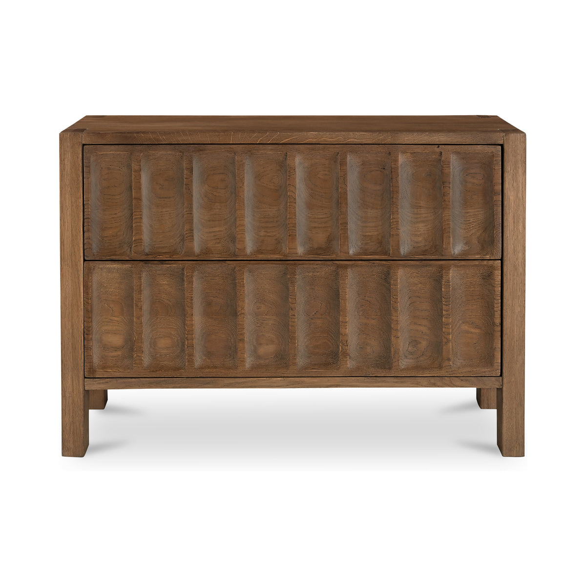 Roland Nightstand Brown on white background