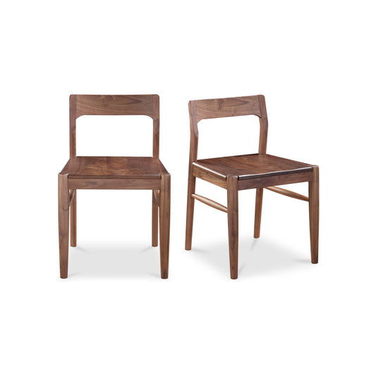 Owing Dining Chair Walnut Brown - Set of Two - product image