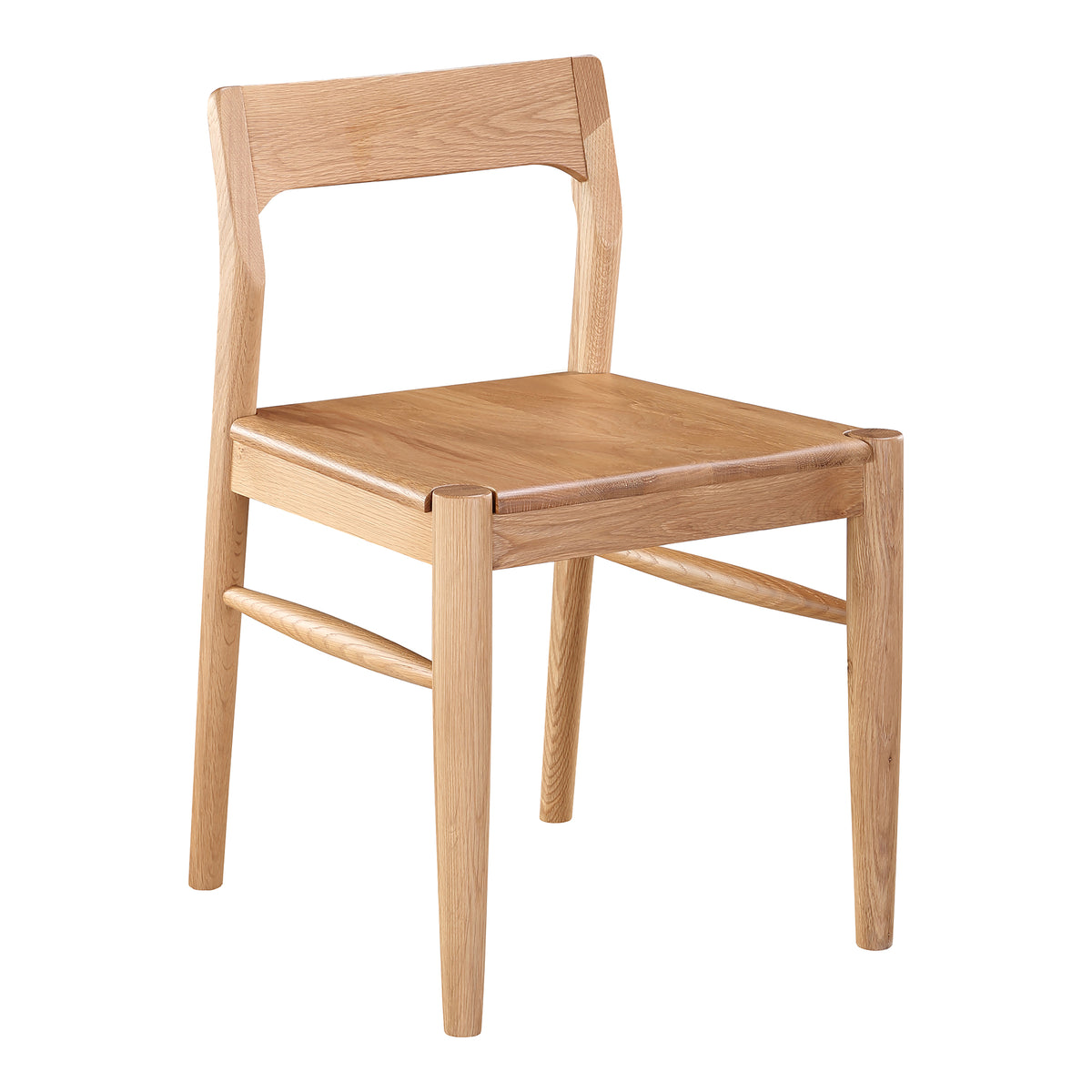 Owing Dining Chair Natural Oak - Set of Two - view 5
