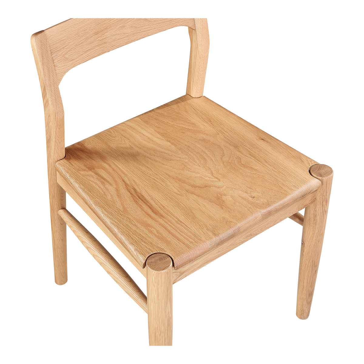 Owing Dining Chair Natural Oak - Set of Two - view 8