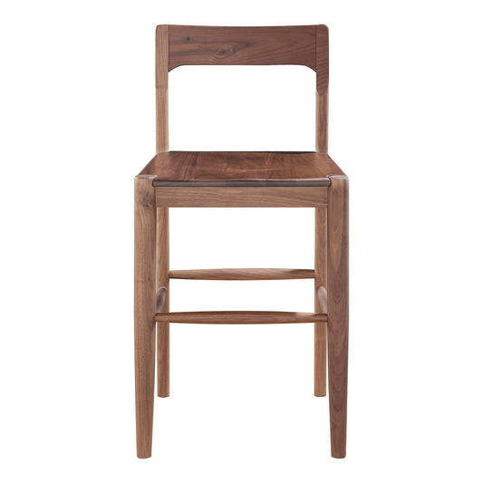 Owing Counter Stool Walnut Brown - product image