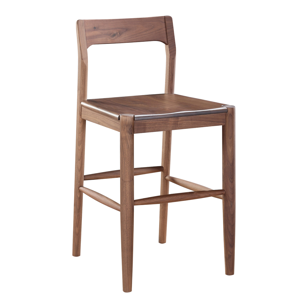 Owing Counter Stool Walnut Brown - view 3