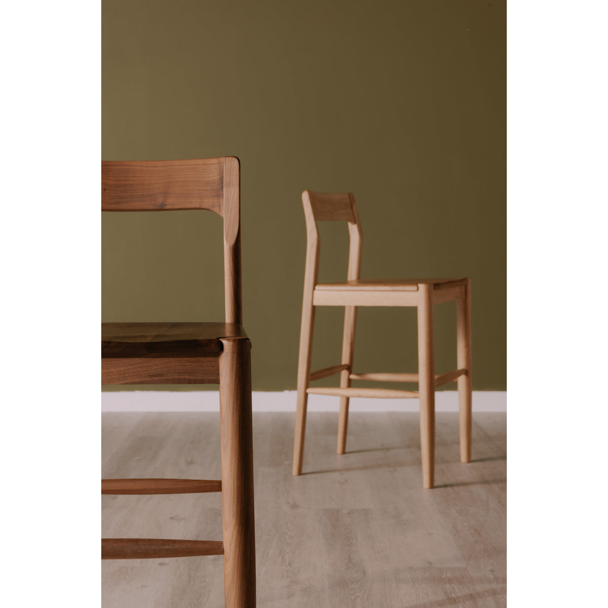 Owing Counter Stool Walnut Brown - view 8