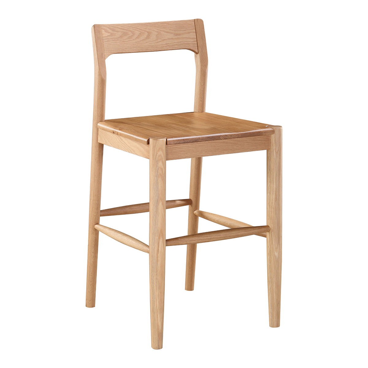Owing Counter Stool Natural Oak - view 3