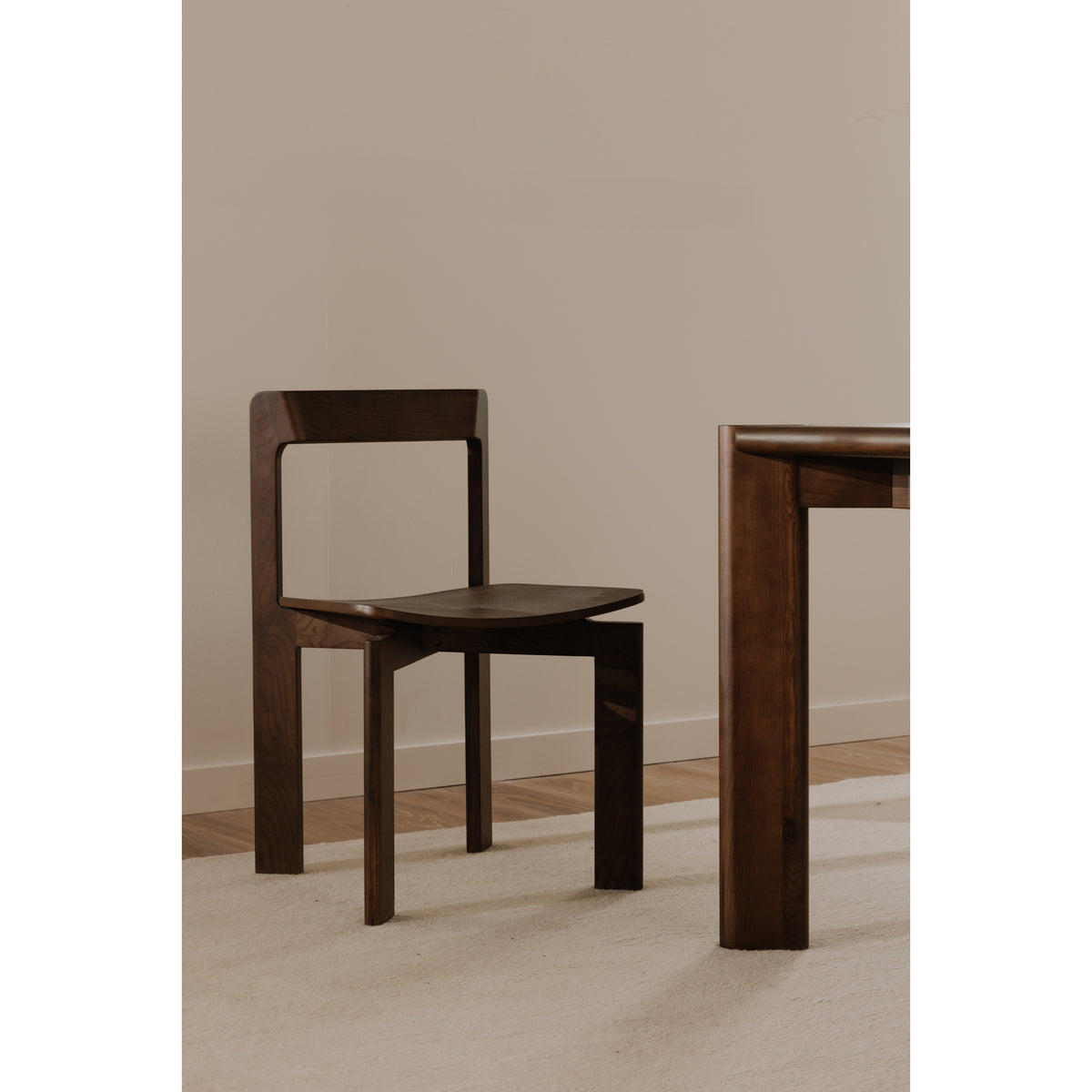 Daifuku Dining Chair Brown – Set of Two – image 2