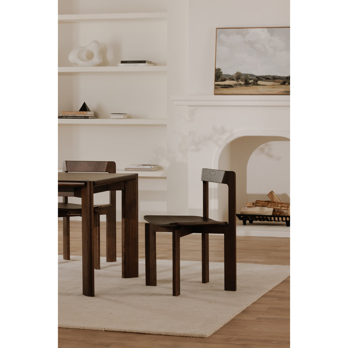 Daifuku Dining Chair Brown – Set of Two – image 3