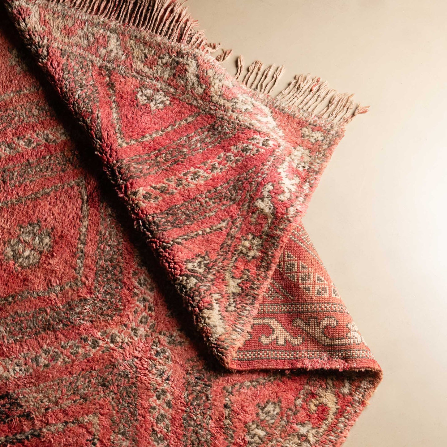 Misk Layl - vintage boujad rug 5.1x10.1 ft / 155x309