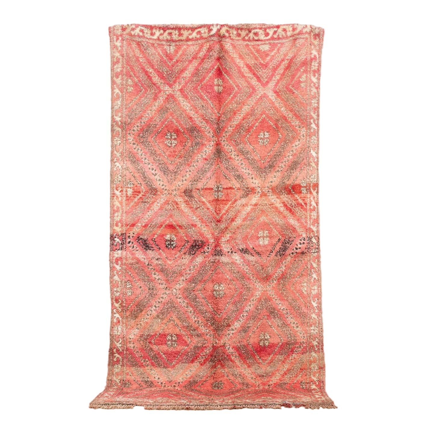 Misk Layl - vintage boujad rug 5.1x10.1 ft / 155x309