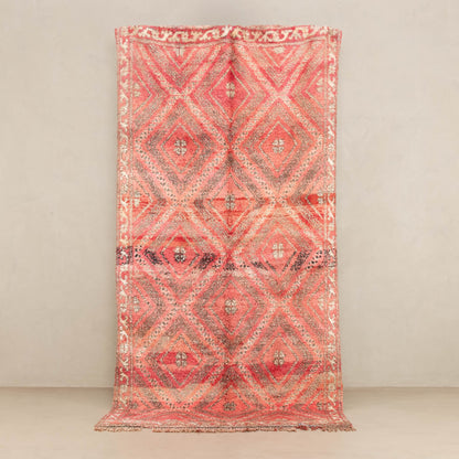 Misk Layl - vintage boujad rug 5.1x10.1 ft / 155x309