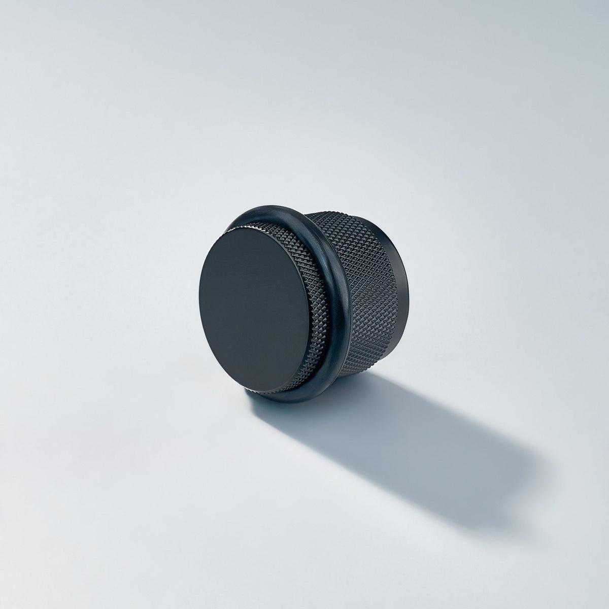 Bastion - Classic Knurled Solid Brass Door Stops.