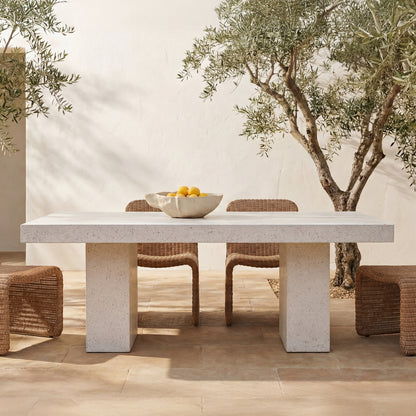 Antonius Outdoor Dining Table Terrazzo additional view