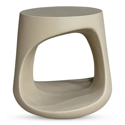 Rothko Outdoor Stool Cream product image