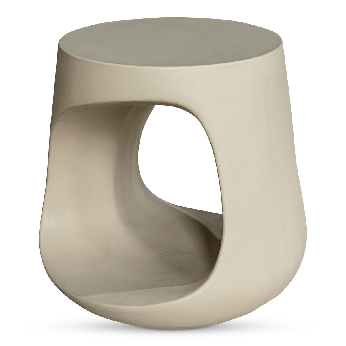 Rothko Outdoor Stool Cream view 3