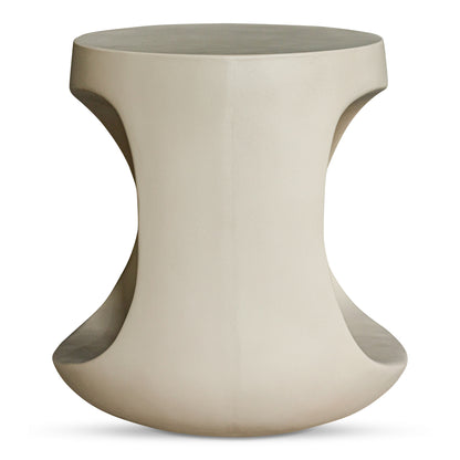 Rothko Outdoor Stool Cream view 4